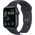 Умные часы Apple Watch SE 2 40 мм (алюминиевый корпус, полуночный/полуночный, спортивный силиконовый ремешок)