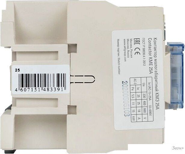 Контактор EKF PROxima КМЭ ctr-s-25-220-nc