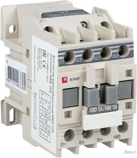 Контактор EKF PROxima КМЭ ctr-s-12-220
