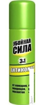 Средство от вредителей Убойная сила Антикомар 3в1 (150 мл)