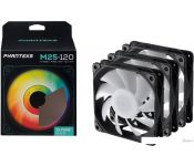   Phanteks M25-120 D-RGB PH-F120M25_DRGB_PWM_BK01_3P