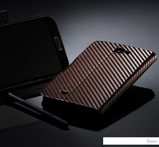 Чехол Cooler Master Carbon Texture for Galaxy Note II Bronze (C-SS2F-CTN2-CC)