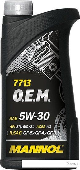 Моторное масло Mannol O.E.M. for Hyundai Kia 5W-30 1л