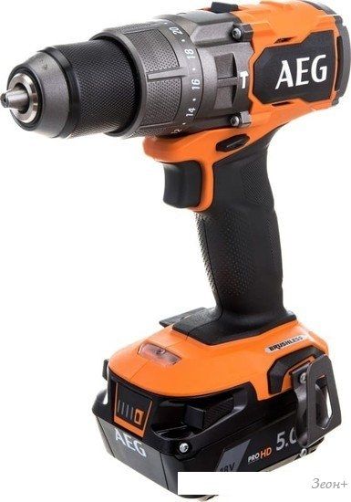 Ударная дрель-шуруповерт AEG Powertools BSB 18C3BL-502C 4935478939 (с 2-мя АКБ 5 Ач, кейс)