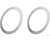     Baseus Halo Series Magnetic Metal Ring (2pcs/pack) Silver PCCH000012