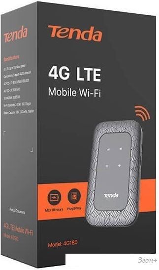 Мобильный 4G Wi-Fi роутер Tenda 4G180 (черный)