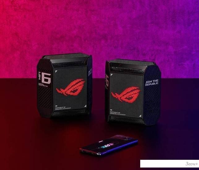 Wi-Fi система ASUS ROG Rapture GT6 (1 шт., черный)