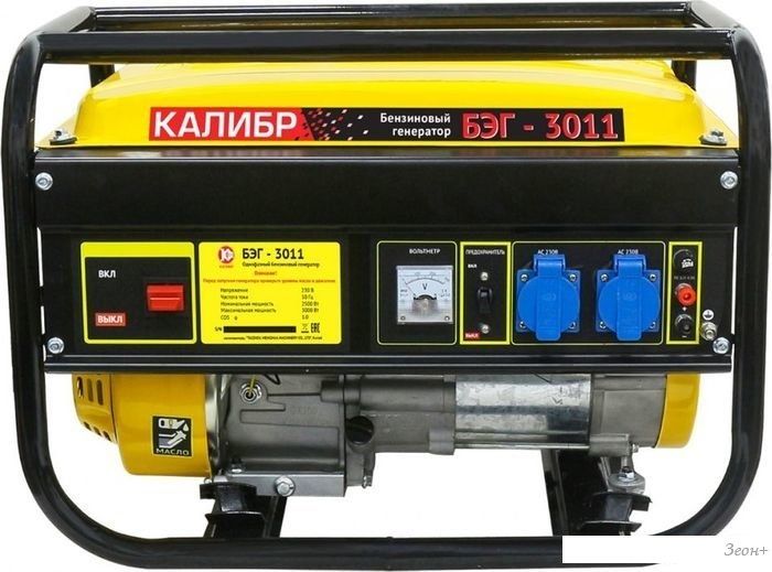Бензиновый генератор Калибр БЭГ-3011