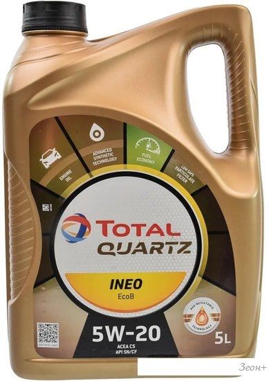 Моторное масло Total Quartz Ineo EcoB 5W-20 5л