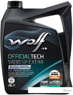 Моторное масло Wolf OfficialTech 5W-30 SP EXTRA 5л