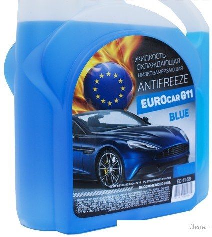 Антифриз EUROcar G-11 5кг (синий)