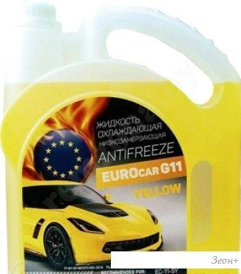 Антифриз EUROcar G-11 5кг (желтый)