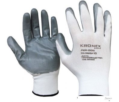 Текстильные перчатки Kronex Neuron-N Нитриловое покрытие PER-0012