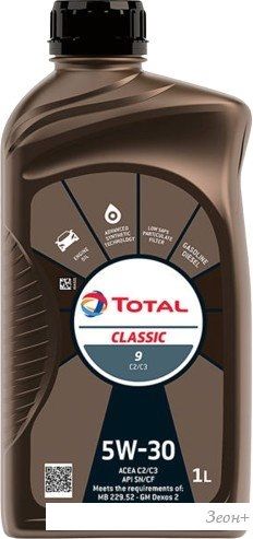 Моторное масло Total Classic 9 C2-C3 5W-30 1л