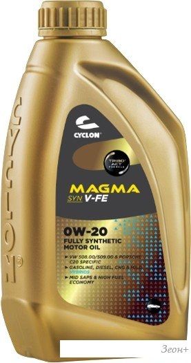 Моторное масло Cyclon Magma SYN V-FE 0W-20 1л