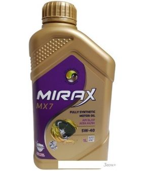   Mirax MX7 5W-40 SL/CF A3/B4 1