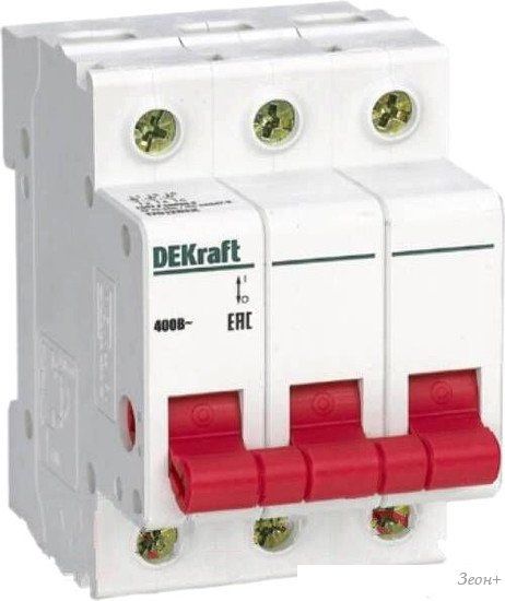 Выключатель нагрузки Schneider Electric DEKraft 17011DEK