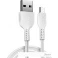 Кабель Hoco X20 Micro USB (2 м, белый)