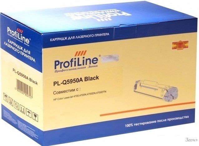 Картридж ProfiLine PL-Q5950A-Bk (аналог HP 644A/643A Black)