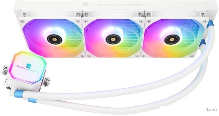 Кулер для процессора Thermalright Frozen Prism 360 ARGB (белый)