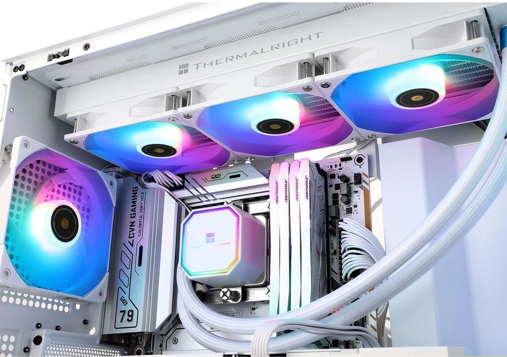 Кулер для процессора Thermalright Frozen Prism 360 ARGB (белый)