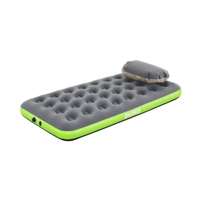 Надувной матрас Bestway Roll & Relax с сумкой-насосом 99х188х22см, до 150кг(без выбора цвета) 67619