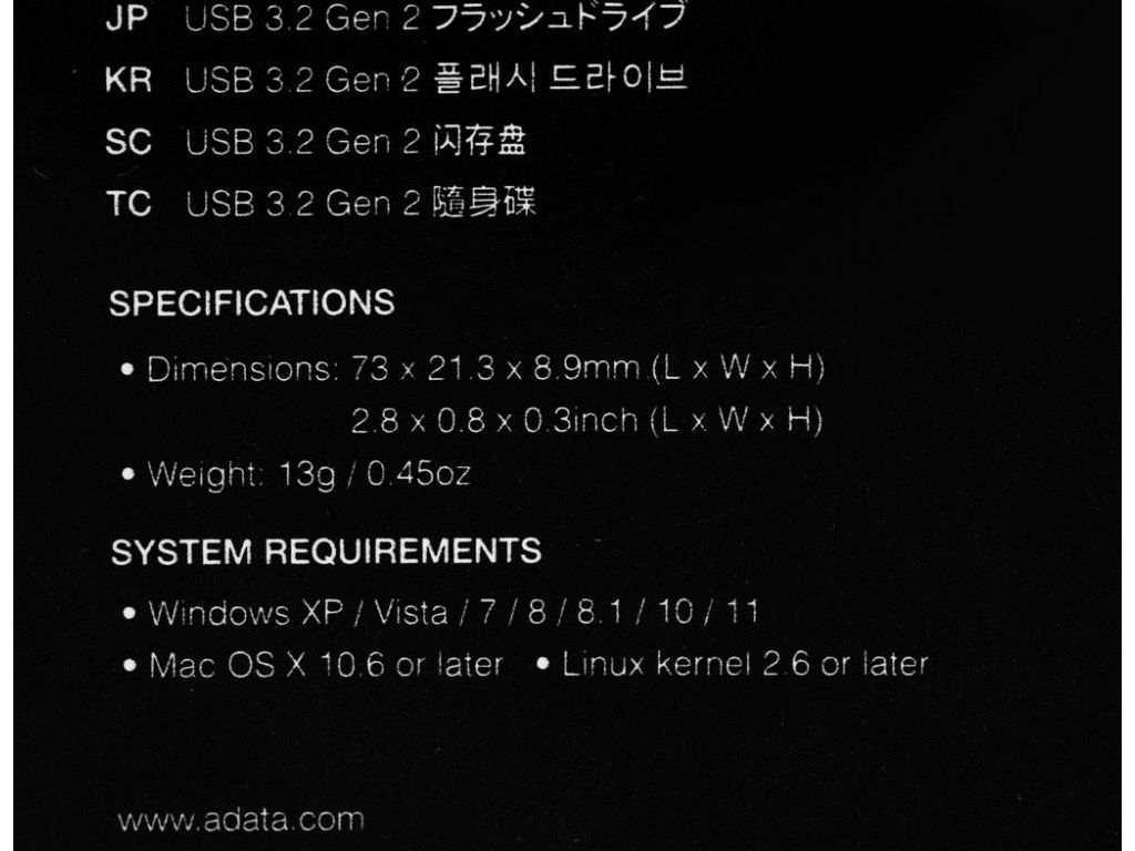 USB Flash ADATA UE800 128GB