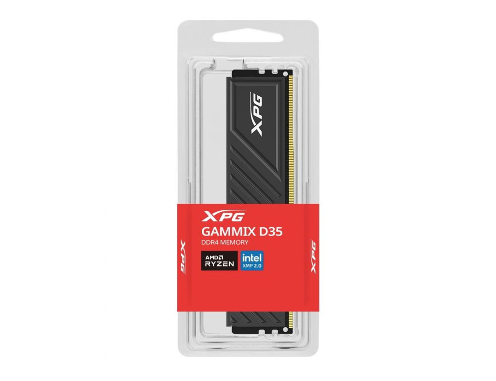 Оперативная память ADATA XPG Gammix D35 RGB Gaming Memory 32Gb DDR4 U-DIMM 3200 МГц AX4U320032G16A-SBKD35 Black
