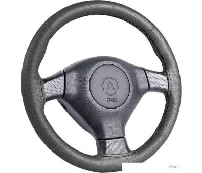 Оплетка на руль Autoprofi SAM-201 BK (M) (черный)