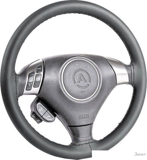 Оплетка на руль Autoprofi SAM-300 BK (M) (черный)