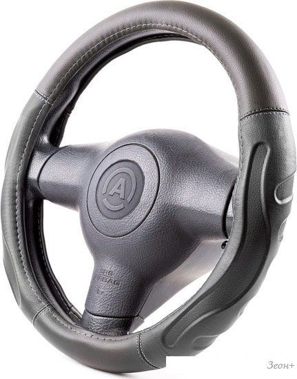 Оплетка на руль Autoprofi AP-1946 BK/BK (M) (черный)