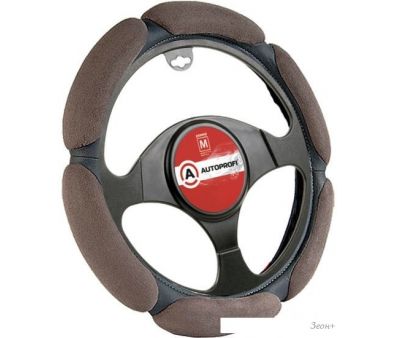 Оплетка на руль Autoprofi SP-5026 D.GY (M) (темно-серый)