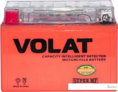 Мотоциклетный аккумулятор VOLAT YT12B-4(iGEL) (10 А·ч)