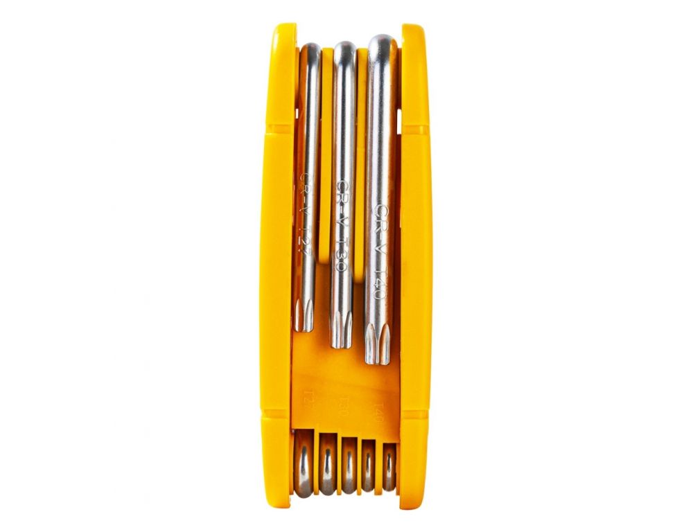 Набор складных шестигранных ключей TORX Deli DL234308