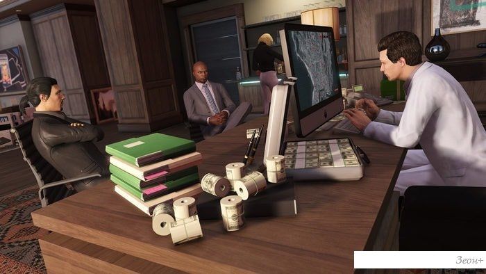 Игра Grand Theft Auto V. Premium Online Edition для PlayStation 4