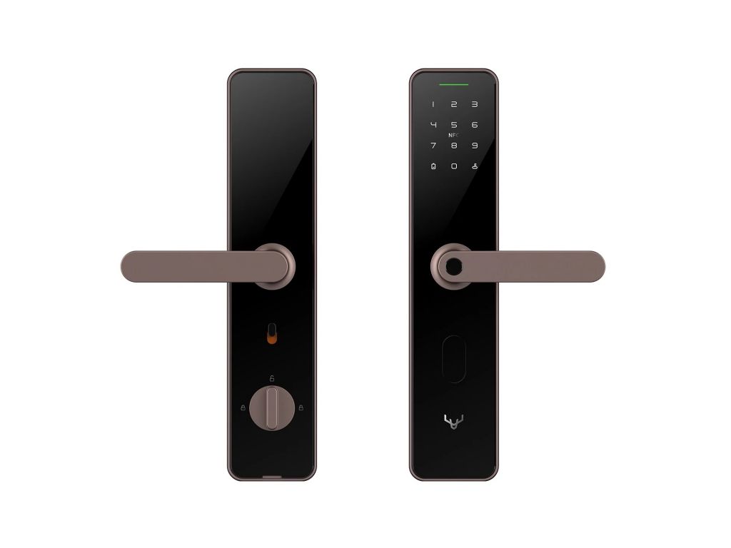 Врезной умный биометрический Bluetooth замок Lockin X1
