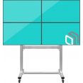 Подставка для телевизора Onkron FSPRO2L-22 черный 40"-55" макс.200кг напольный мобильный