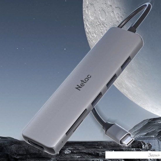 USB-хаб Netac WF14 NT08WF14-30GR