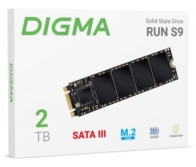 SSD Digma Run S9 2Tb DGSR1002TS93T