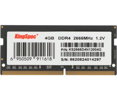   Kingspec 4Gb DDR4 PC4-21300 KS2666D4N12004G