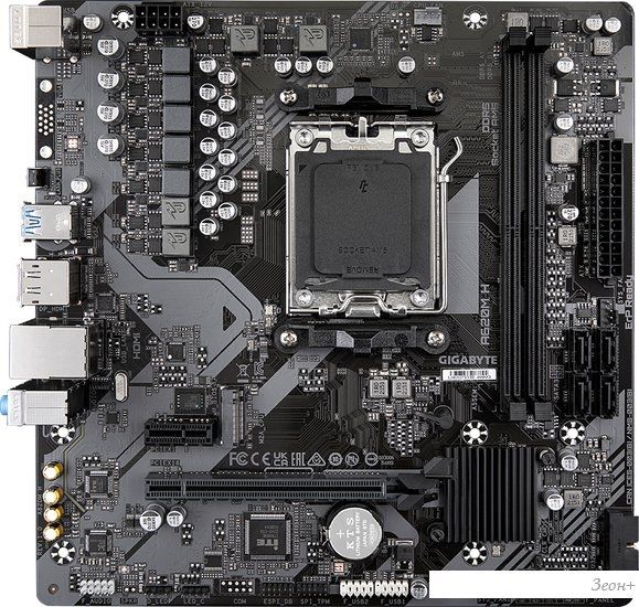 Материнская плата Gigabyte A620M H (rev. 1.0)