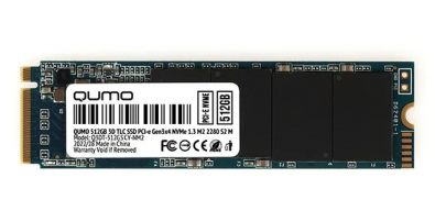 SSD QUMO 512GB QM Novation Q3DT-512GSCY-NM2