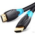 Кабель Vention AACBL HDMI - HDMI (10 м, черный)