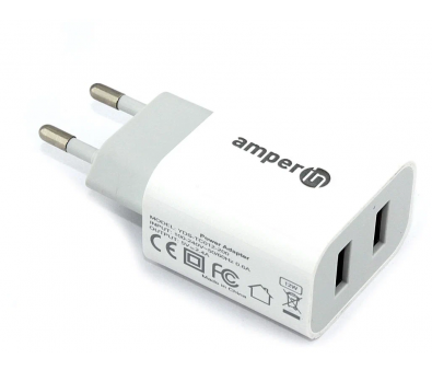   Amperin 5V/2.4A 2USB YDS-TC012-200