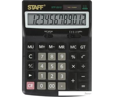 Бухгалтерский калькулятор Staff STF-2512 250136