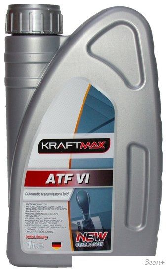 Трансмиссионное масло KraftMax ATF VI KM312/1 1 л
