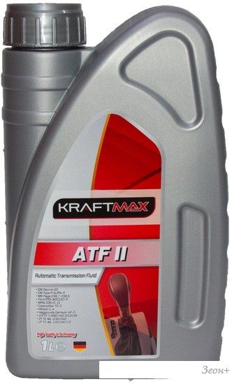 Трансмиссионное масло KraftMax ATF II KM301/1 1 л