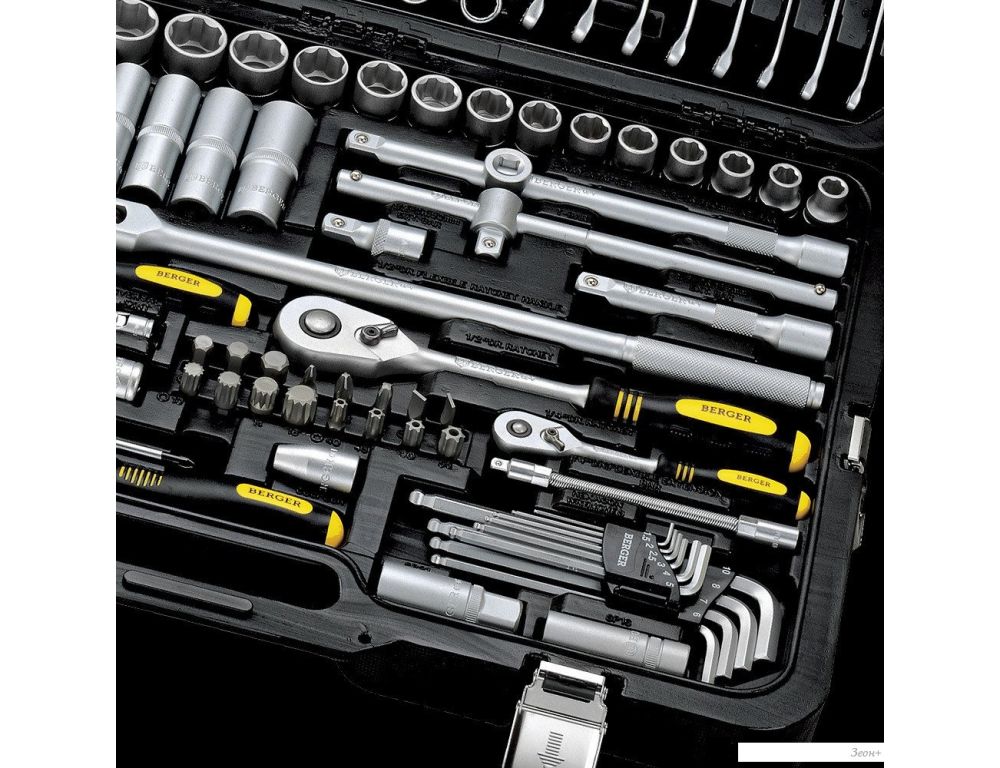 Универсальный набор инструментов Berger BG151-1214 (151 предмет)