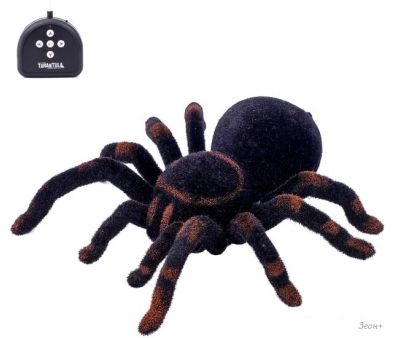 Интерактивная игрушка Woow Toys Тарантул (черный)