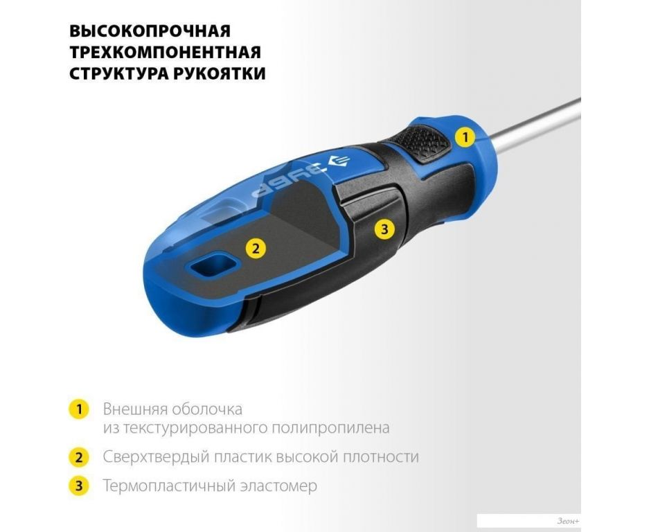 Набор отверток Зубр Профессионал-18 25242 (18 предметов)